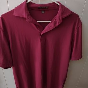 Peter Millar Summer Comfort Burgandy polo